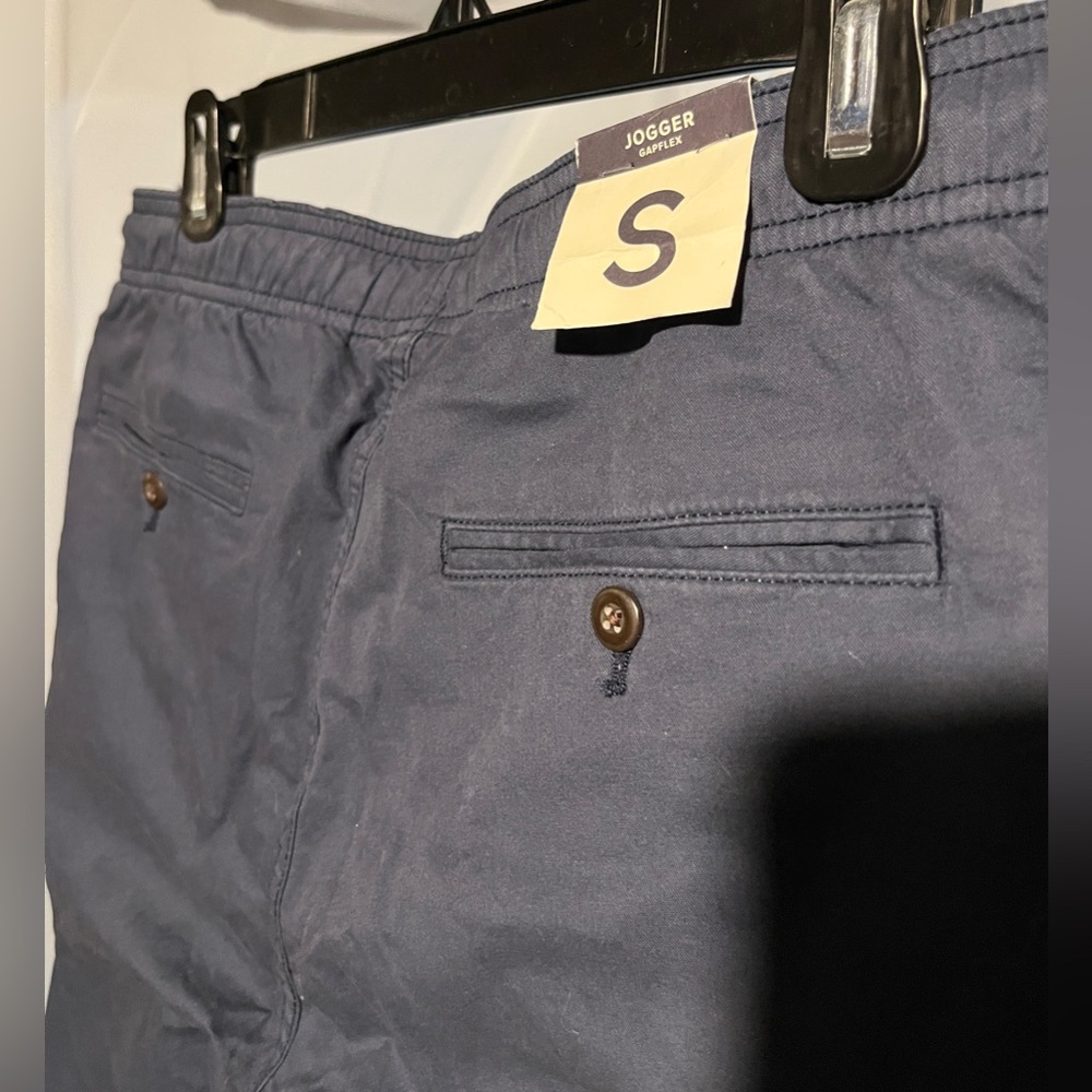 GAP MEN’S ESSENTIAL JOGGER PANTS | PULL-ON | XS | NAVY | NEW WITH TAGS! - Picture 6 of 9